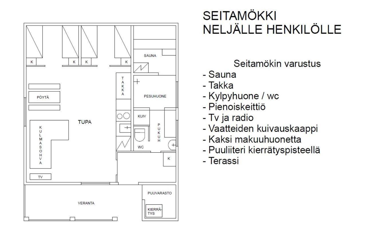 Seita Moekki, Aekaeslompolo Villa Exterior photo